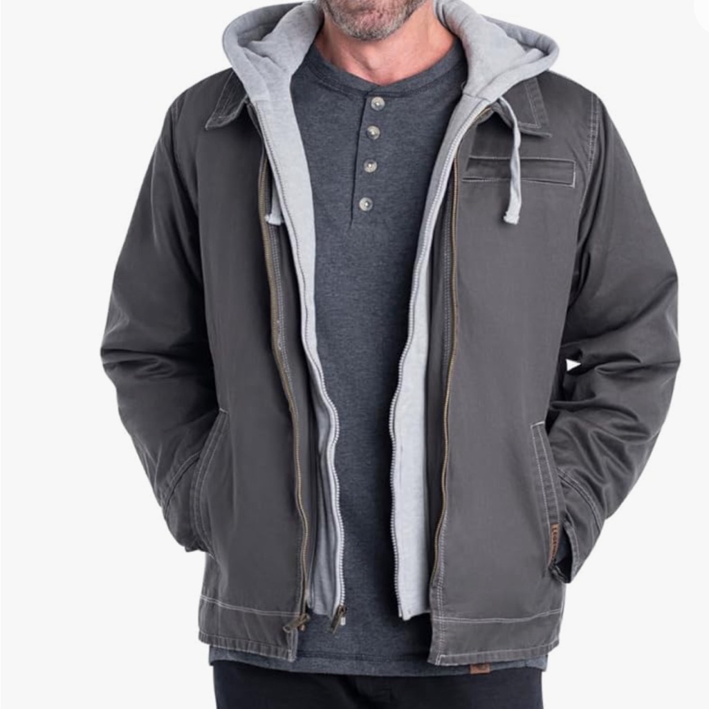 Legendary Whitetails Men's Rugged Full Zip Dakota Jacket Size M